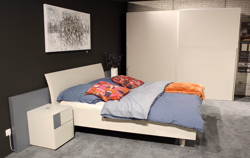 Schlafzimmer Contur 0500 Weiß matt Komplett Set
